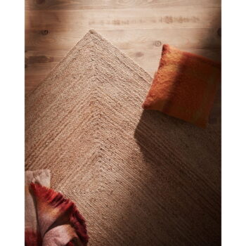 Jutový koberec v prírodnej farbe 200x300 cm Alfombra - Kave Home - Image 3