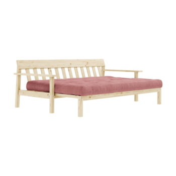 Ružová rozkladacia pohovka 218 cm Unwind - Karup Design - Image 4