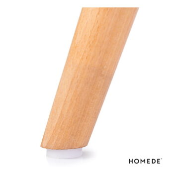 Okrúhly jedálenský stôl s čiernou doskou ø 80 cm Tebe – Homede - Image 7