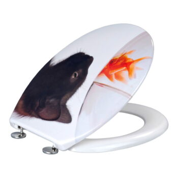 WC sedadlo Wenko Fish & Cat, 45 × 37,5 cm - Image 8
