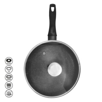 Hliníková panvica s pokrievkou ø 28 cm Grande - Orion – Obrázok 5