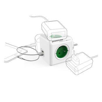 Rozbočovacia zásuvka PowerCube Original USB – Cubenest - Image 2