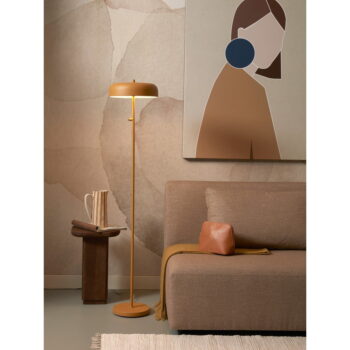 Oranžová stojacia lampa s kovovým tienidlom (výška  145,5 cm) Porto – it's about RoMi - Image 9