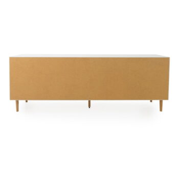 Biela nízka komoda 225x80 cm Svea – Tenzo - Image 8
