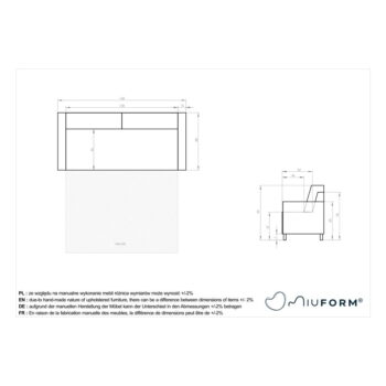 Tmavozelená rozkladacia pohovka 168 cm Lucky Lucy – Miuform - Image 9