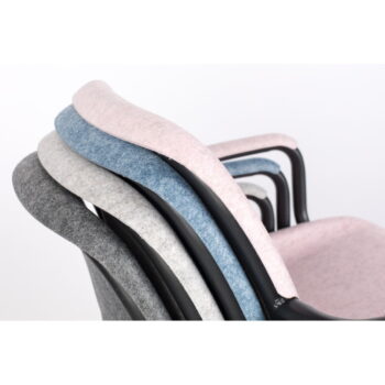 Svetlomodré jedálenské stoličky v súprave 2 ks Thirsty – Zuiver – Obrázok 3