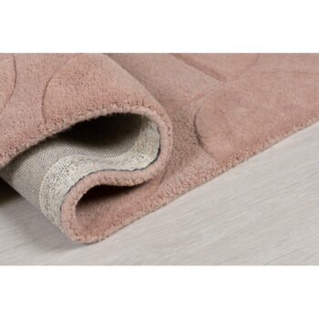 Ružový koberec z vlny Flair Rugs Gigi, 160 × 230 cm – Obrázok 4