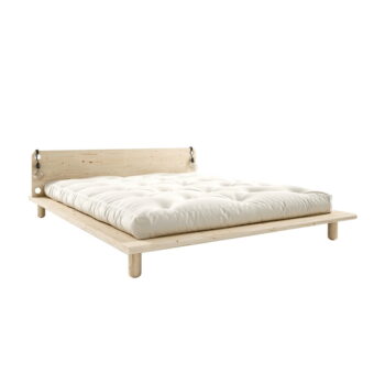 Dvojlôžková posteľ z borovicového dreva s roštom 140x200 cm Peek – Karup Design – Obrázok 6