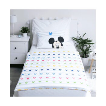 Bavlnené detské obliečky do postieľky 100x135 cm Mickey – Jerry Fabrics – Obrázok 3