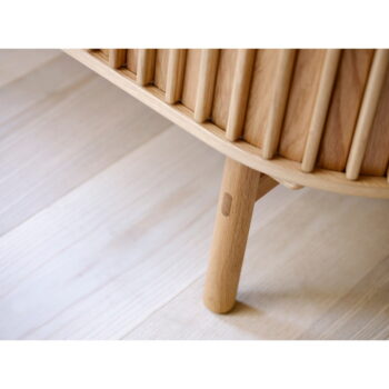 Skrinka v dekore duba v prírodnej farbe 110x125 cm Carno – Unique Furniture – Obrázok 8