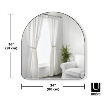 Nástenné zrkadlo 87x92 cm Hubba – Umbra - Image 9