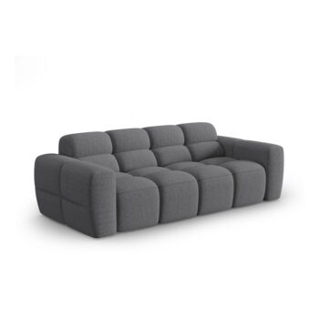 Sivá pohovka 216 cm Lisa – Micadoni Home – Obrázok 2