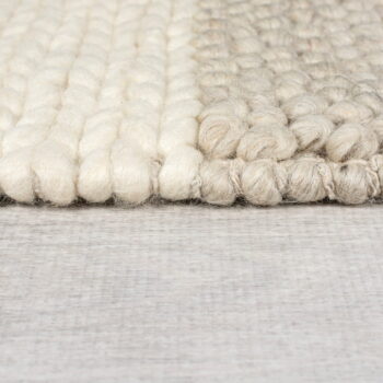 Béžový ručne tkaný koberec s prímesou vlny 80x150 cm Minerals Patchwork – Flair Rugs - Image 5