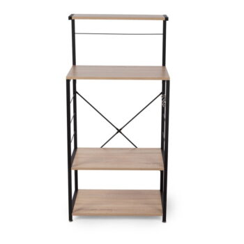 Regál v dekore duba v prírodnej farbe 60x40 cm – Compactor