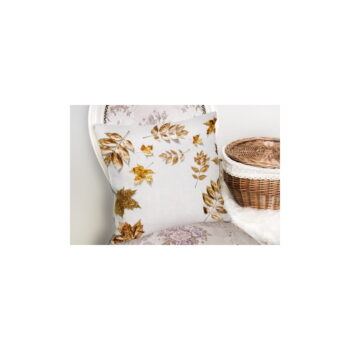 Obliečka na vankúš Minimalist Cushion Covers Golden Leaves, 42 x 42 cm - Image 3