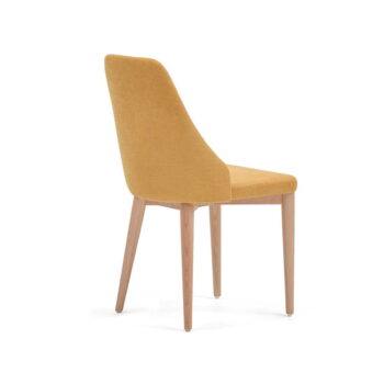 Jedálenská stolička v horčicovej farbe Rosie – Kave Home - Image 4