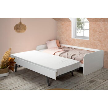 Biela detská posteľ s výsuvným lôžkom 90x190 cm Redona – Marckeric - Image 7