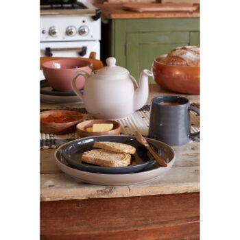 Tmavosivý keramický tanier Mikasa Serenity, ø 20 cm – Obrázok 4