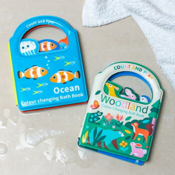 Interaktívna hračka Colour changing bath book Ocean – Rex London - Image 3