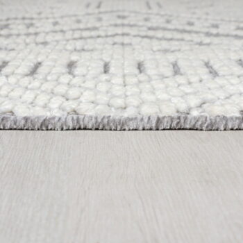 Sivý umývateľný koberec zo ženilky 160x240 cm Jaipur – Flair Rugs - Image 6