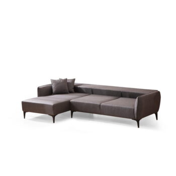 Tmavosivá rohová pohovka  Belissimo, ľavý roh – Balcab Home - Image 3