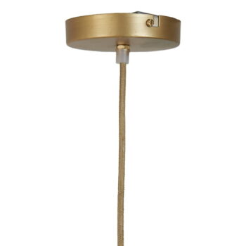 Závesné svietidlo v bronzovej farbe s kovovým tienidlom ø 38 cm Nina – Light & Living - Image 4