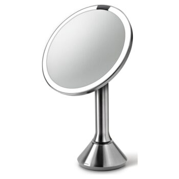 Kozmetické zrkadlo s osvetlením/zväčšovacie (5x) ø 20 cm Sensor – simplehuman – Obrázok 7