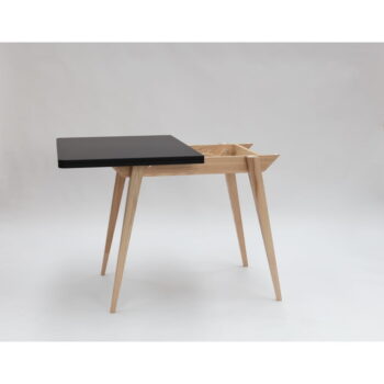 Rozkladací jedálenský stôl so zelenou doskou 65x90 cm Envelope – Ragaba - Image 3