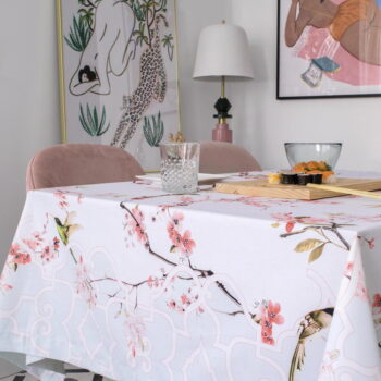 Bavlnený obrus Happy Friday Basic Chinoiserie, 150 x 150 cm - Image 2