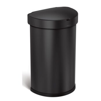 Bezdotykový odpadkový kôš z nerezovej ocele 45 l – simplehuman - Image 3
