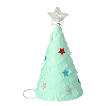 Párty čiapočky v súprave 6 ks Christmas Tree - Meri Meri – Obrázok 4