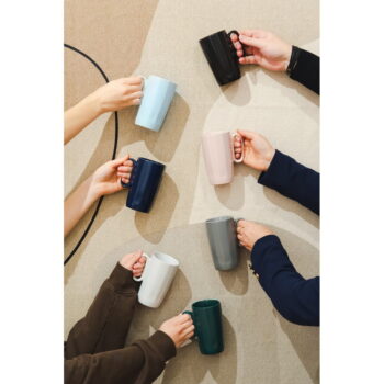 Tmavozelené kameninové hrnčeky v súprave 2 ks na espresso 80 ml Fuori – Vialli Design – Obrázok 8