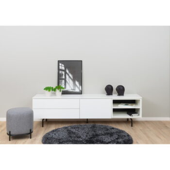 Biela nízka komoda 210x57 cm Plain – Tenzo - Image 7