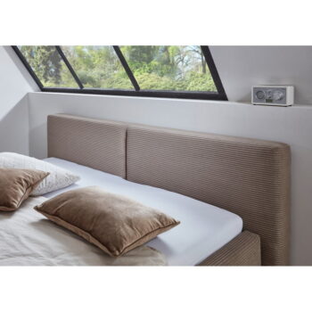 Svetlohnedá dvojlôžková posteľ 200x200 cm Cube – Meise Möbel - Image 6