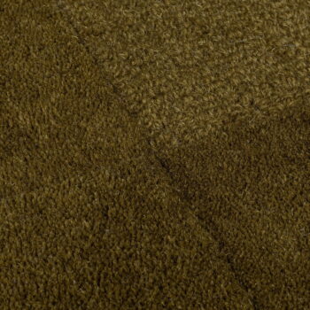 Kaki ručne tkaný vlnený koberec 200x290 cm Checkerboard – Flair Rugs - Image 4
