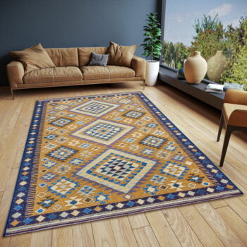 Okrovožltý koberec 80x165 cm Cappuccino Peso – Hanse Home - Image 2
