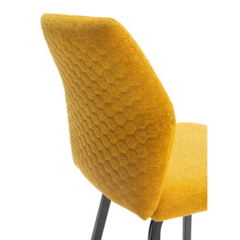 Barové stoličky v horčicovohnedej farbe v súprave 4 ks 65 cm Bei - Marckeric – Obrázok 5