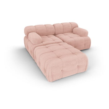 Svetloružová rohová pohovka Ferento – Cosmopolitan Design - Image 7