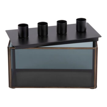 Sklenený svietnik Boxed Rectangle – PT LIVING - Image 8