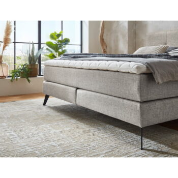 Svetlosivá boxspring posteľ 160x200 cm ANCONA – Meise Möbel - Image 7