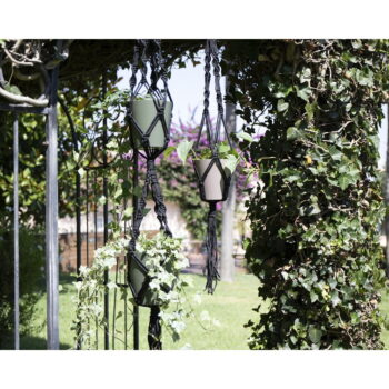 Látkový záves na kvetináč ø 13 cm (výška 120 cm) Macramé – Artevasi - Image 2