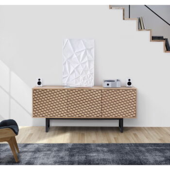 Komoda v dubovom dekore Woodman Mora Cube, 175 x 75 cm - Image 6
