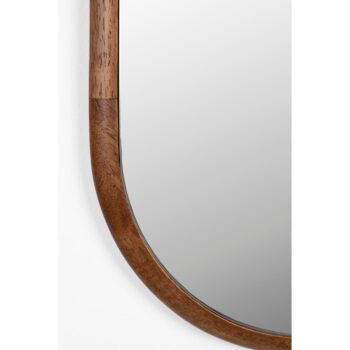 Nástenné zrkadlo s dreveným rámom 26x120 cm Nyko – White Label - Image 5