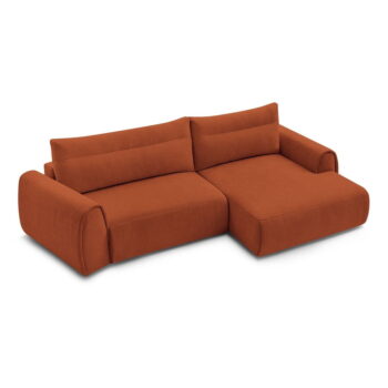 Oranžová rohová pohovka Aden – Bobochic Paris - Image 10
