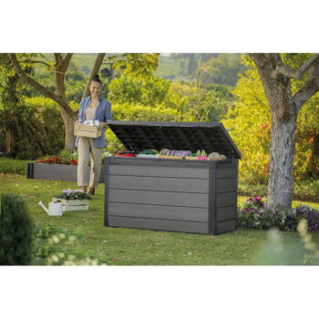 Sivý záhradný úložný box Cortina – Keter - Image 3