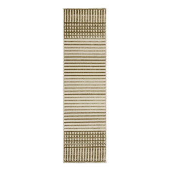 Zelený umývateľný behúň zo ženilky 60x240 cm Elton – Flair Rugs - Image 2