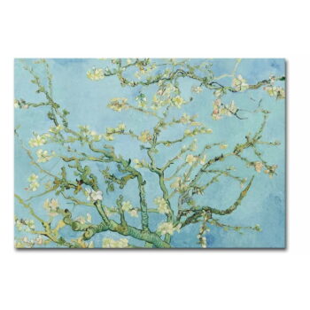 Nástenná reprodukcia na plátne Vincent Van Gogh Almond Blossom, 100 × 70 cm