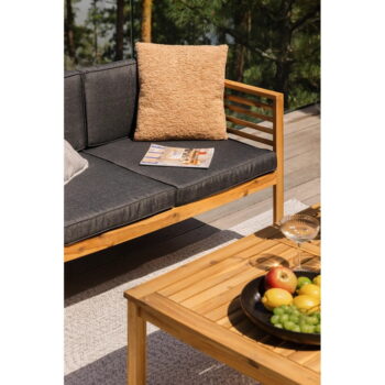 Biely/béžový vonkajší koberec 150x80 cm - NORTHRUGS - Image 9