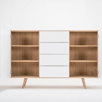 Komoda z dubového dreva Gazzda Ena Two, 180 × 42 × 110 cm - Image 10