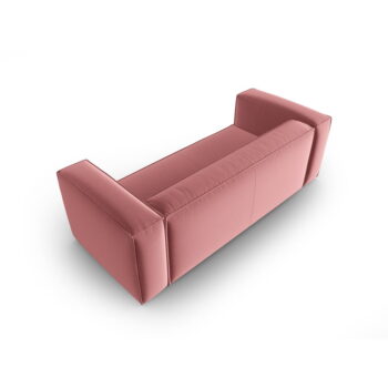 Ružová zamatová pohovka 200 cm Mackay – Cosmopolitan Design – Obrázok 3